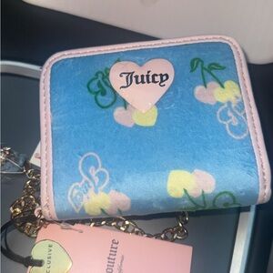 Juicy Couture Blue Cherries Wallet